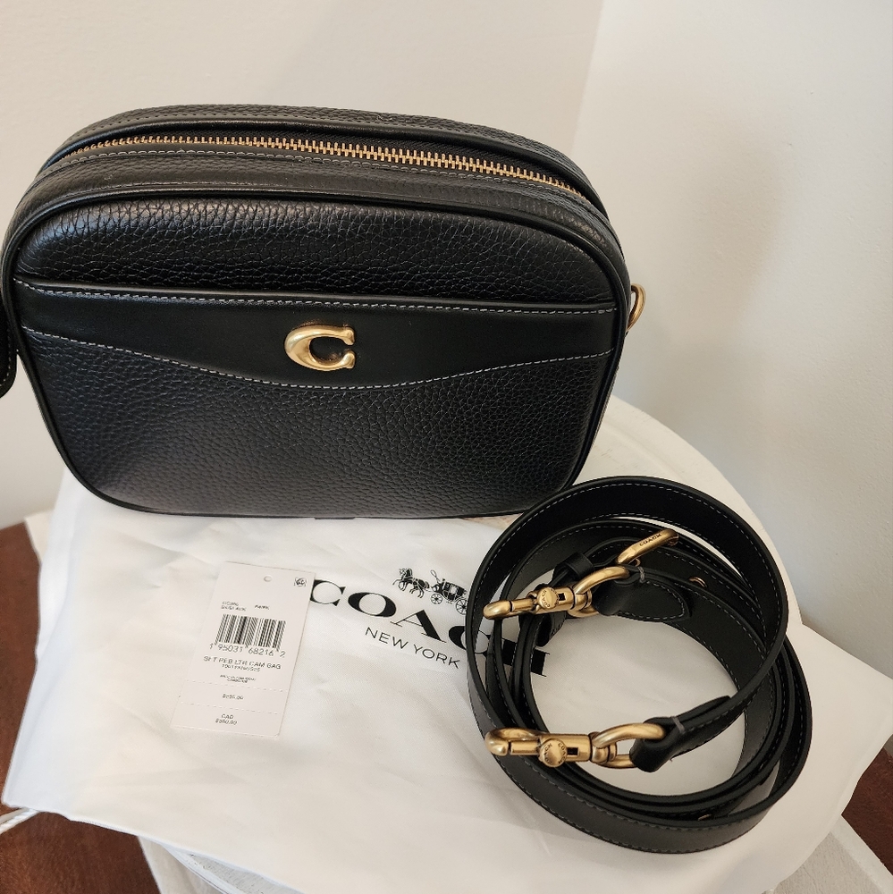 Coach Camera Bag NWT Black